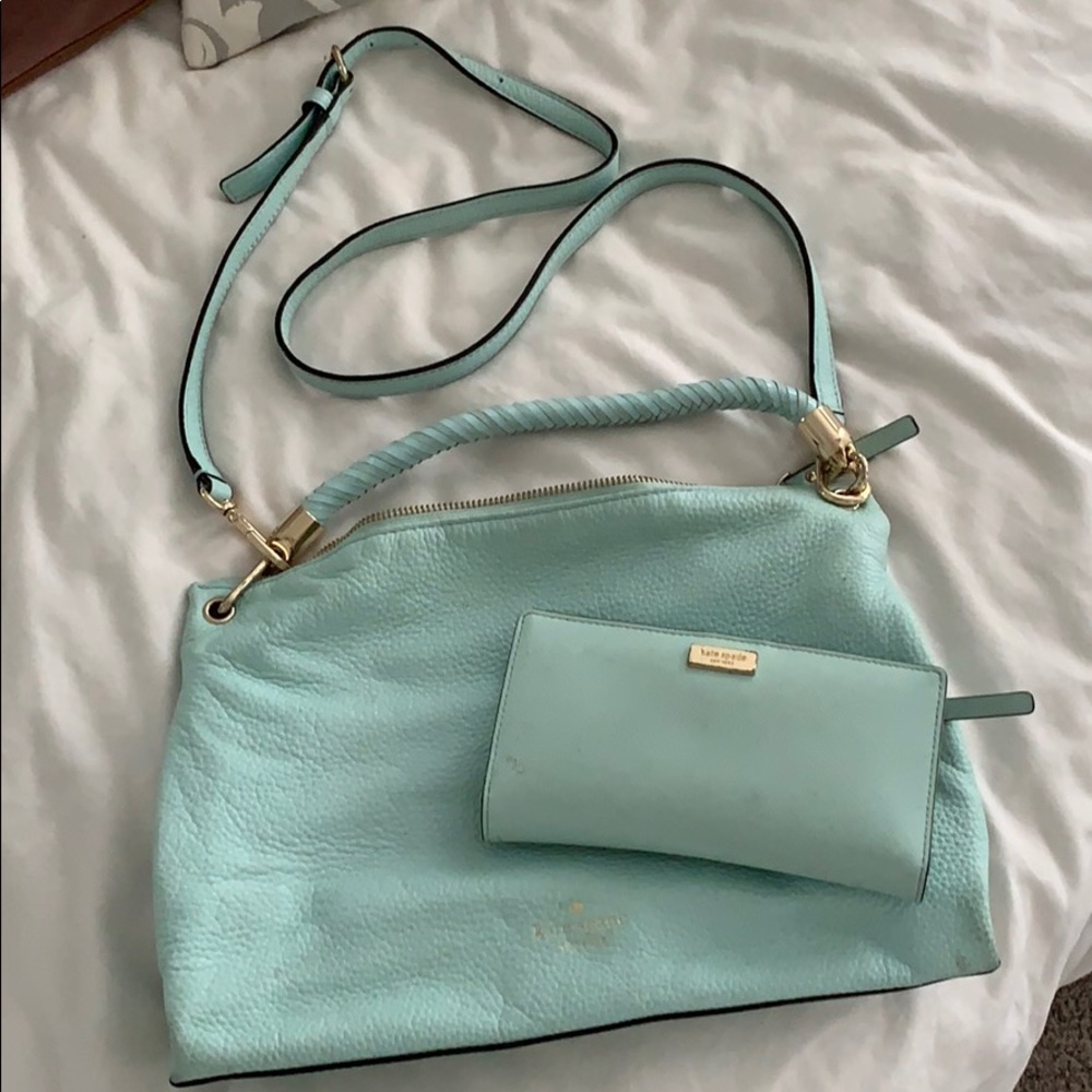 Kate spade satchel purse with wallet included